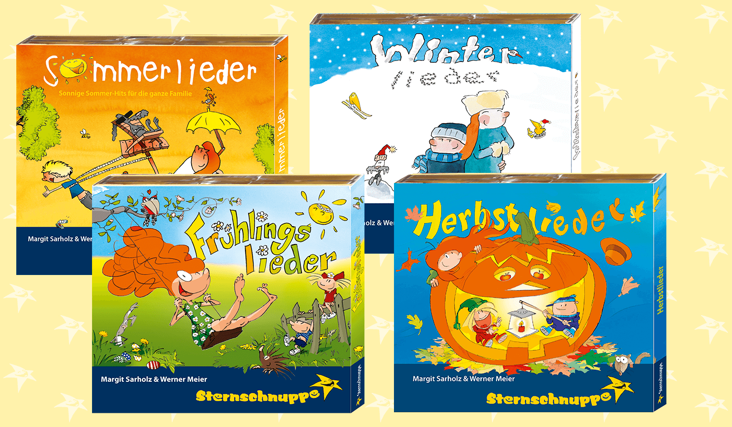 Jahreszeiten-Lieder günstig im CD-Geschenk-Set