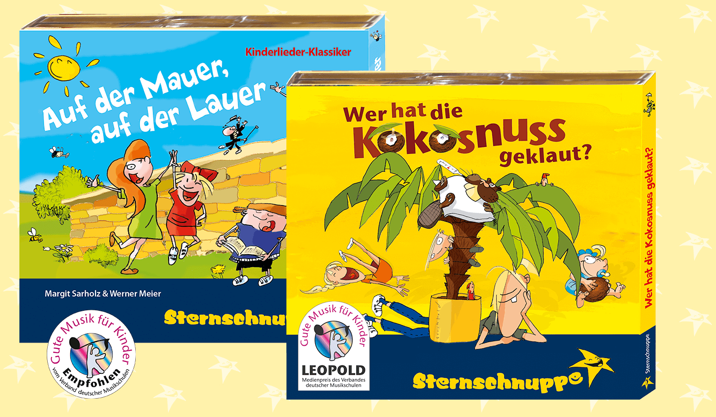 Kinderlieder-Klassiker für Kindergarten und Schulkinder