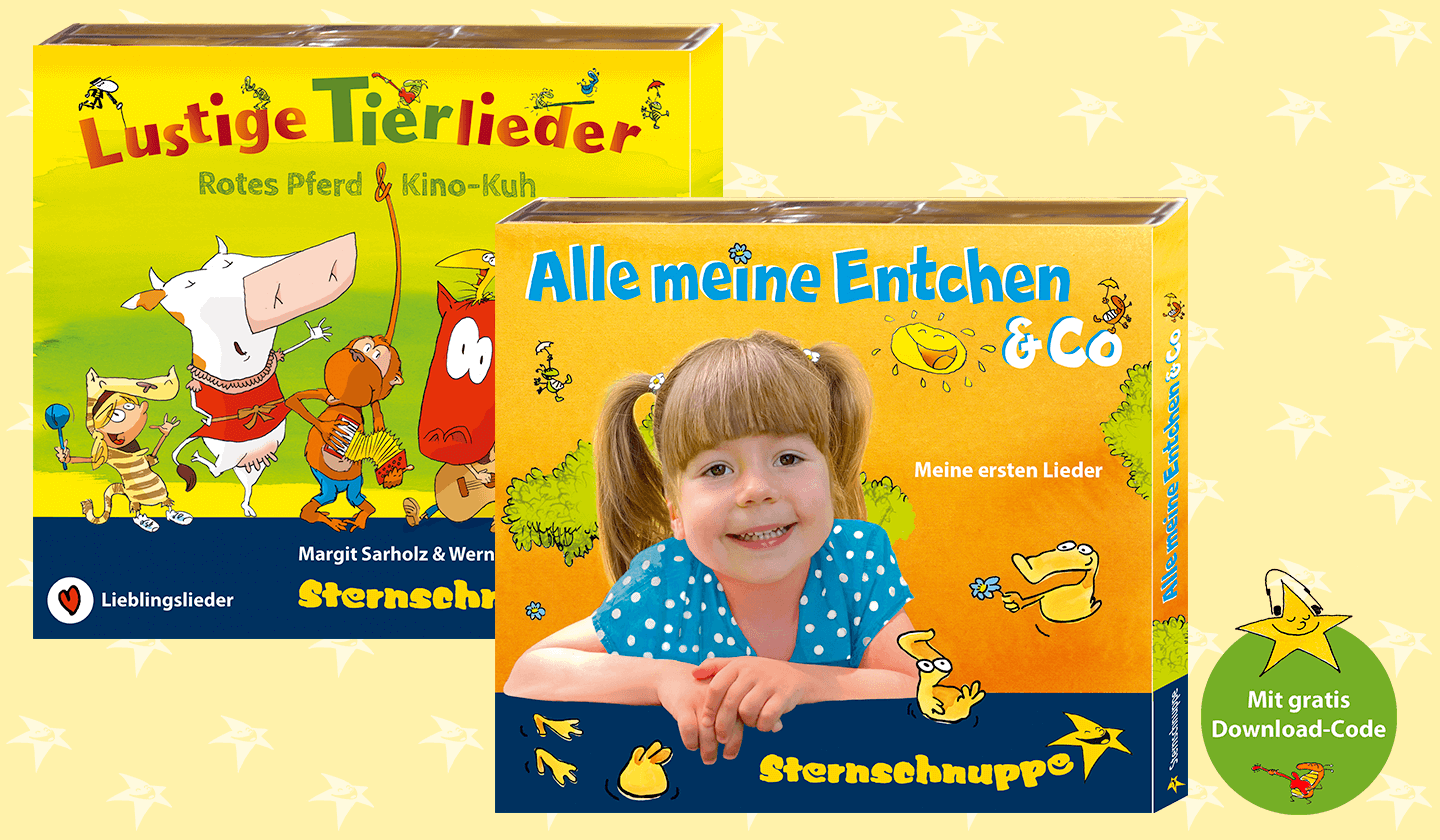 Lustige Kinderlieder und Tierlieder für Kindergarten-Kinder