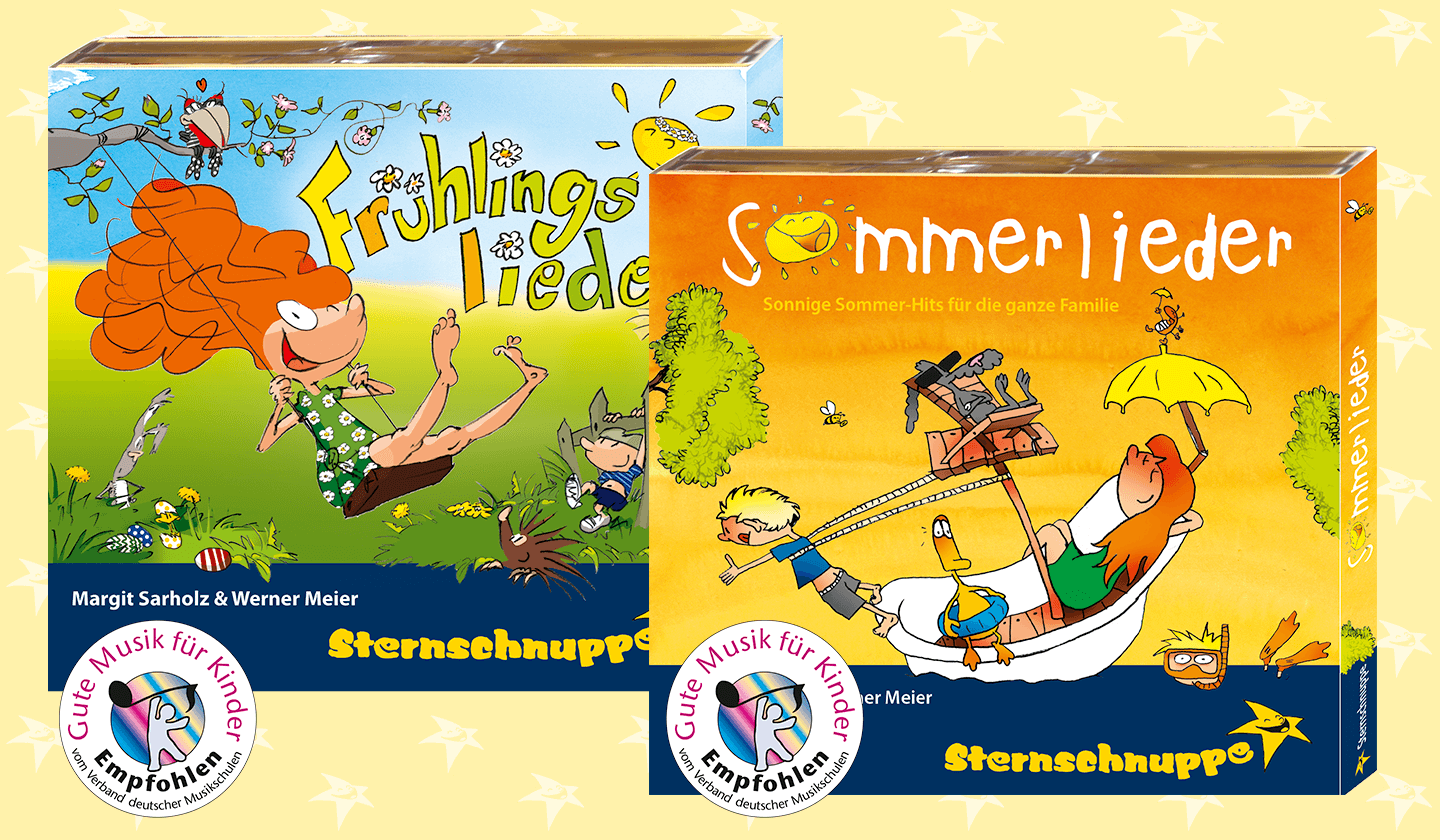 Angebots-Set: Kinderlieder für die Jahreszeiten Frühling und Sommer