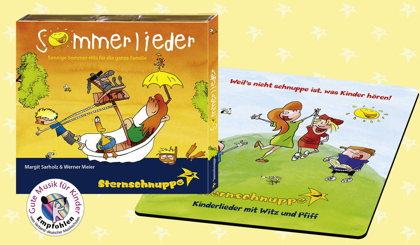 Herrlich frische Kinderlieder für den Sommer: CD Sommerlieder