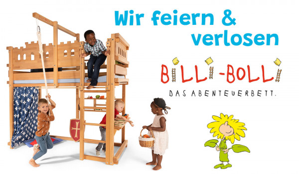 Verlosung: Gewinne ein Kinderhochbett von Billi-Bolli Das Abenteuerbett