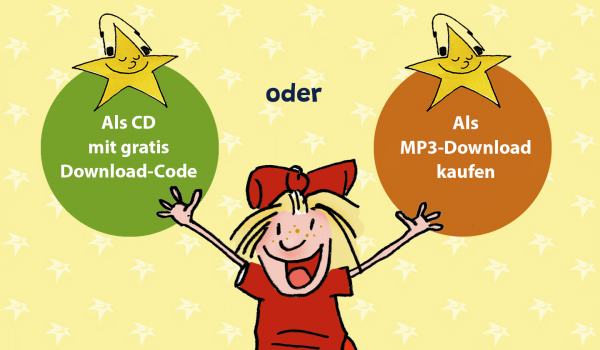 Gratis Download-Code für digitale Kinderlieder und Kindermusik