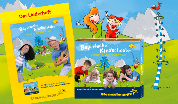 Traditionelle und neue bayerische Kinderlieder zum Mitsingen 