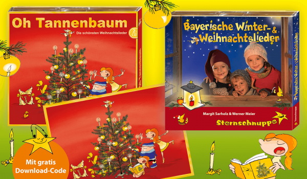 Klassische bekannte und bayerische Weihnachtslieder für Kinder 