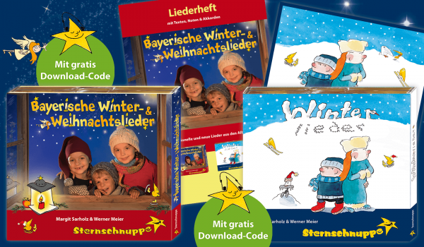 Winterlieder, Weihnachtslieder, Adventslieder für die ganze Familie 
