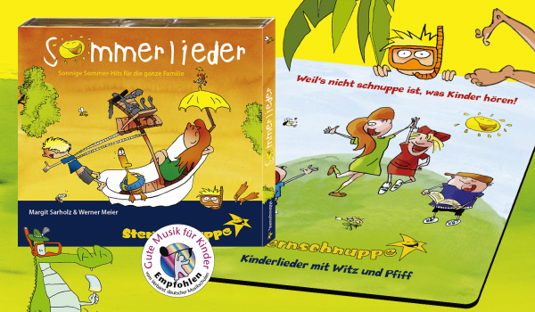 Spritzige Sommerlieder Kinderlieder rund um Sommer, Sonne, Ferien, Schwimmen 