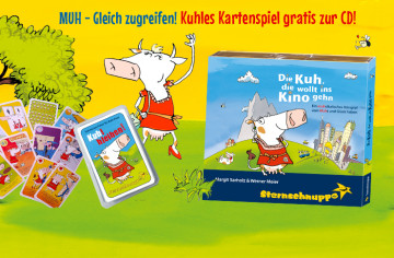 Sternschnuppe CD Die Kuh die wollt ins Kino gehn und Kartenspiel