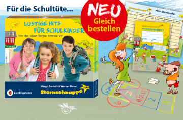 Sternschnuppe CD Lustige Hits für Schulkinder
