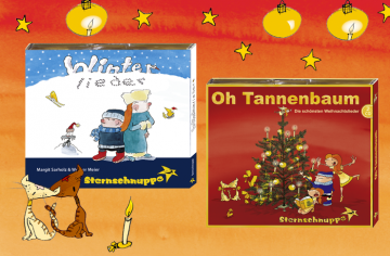 Sternschnuppe CD Winterlieder und CD Oh Tannenbaum