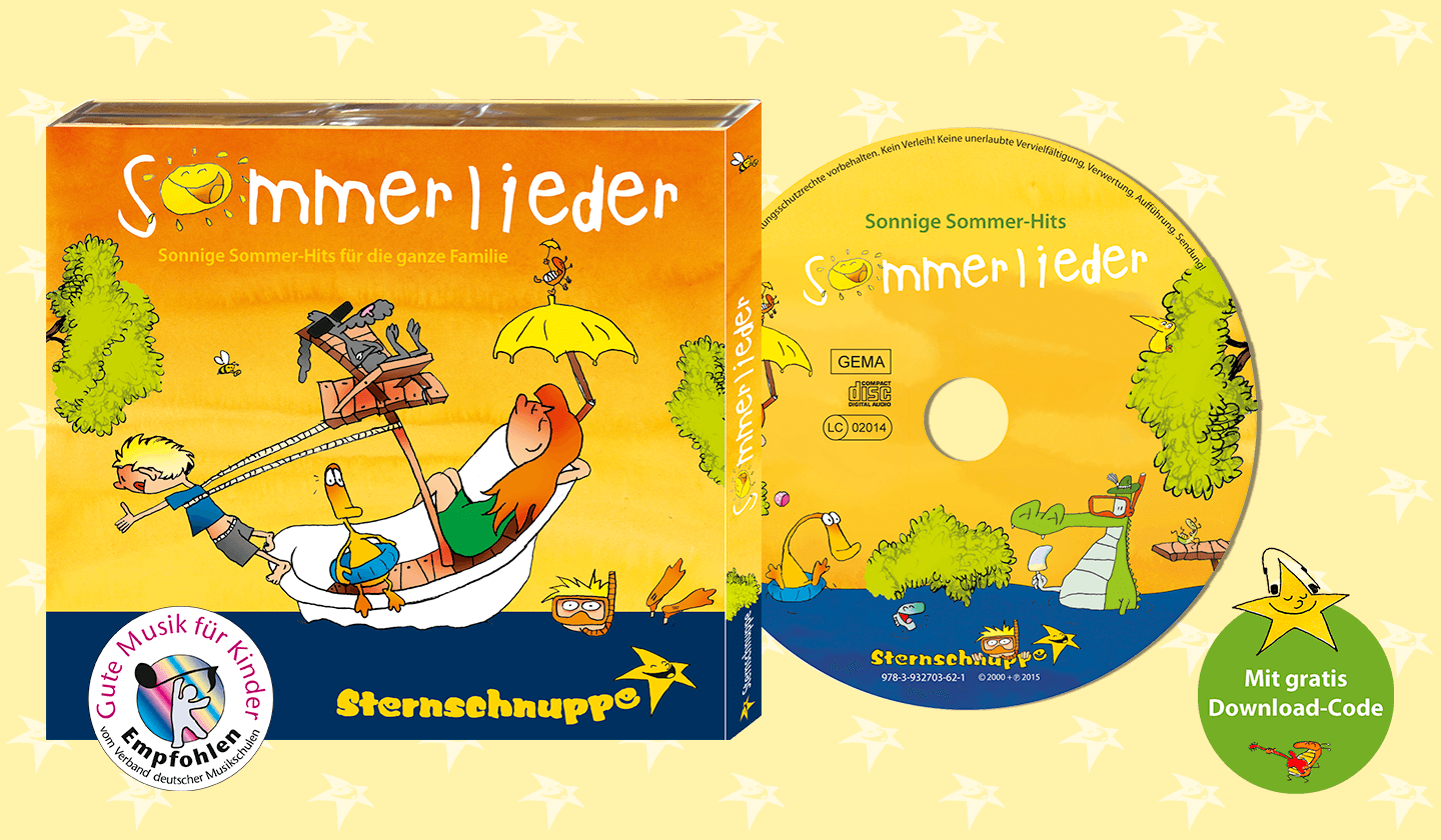 Kinderlieder Mitmach-CD zum Liederbuch Ein Kühlschrank ging spazieren