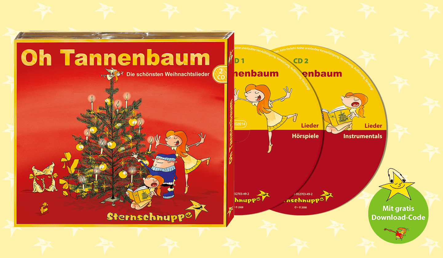 CD-Album mit den schönsten deutschen Weihnachtsliedern: Oh Tannenbaum