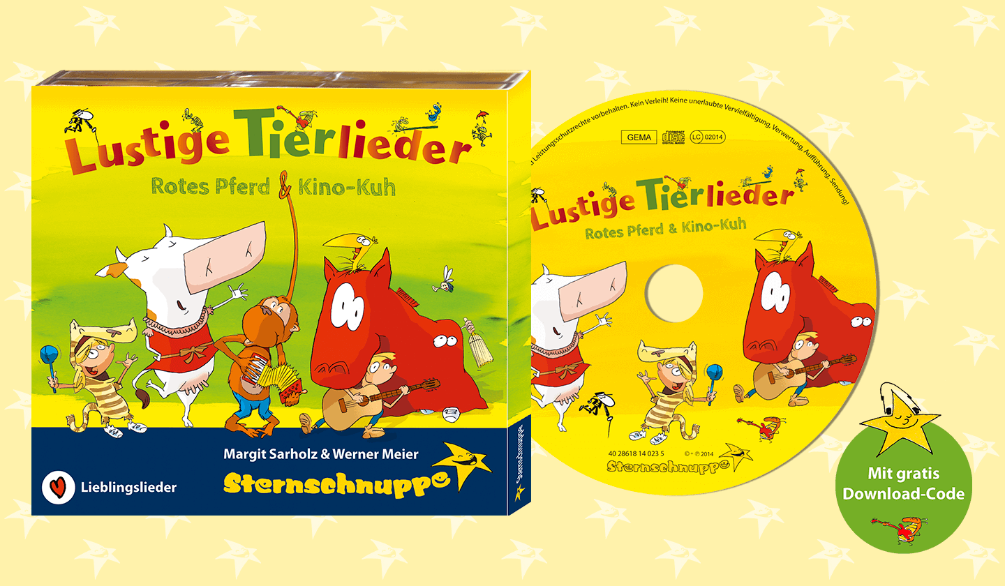 CD mit traditionellen Kinderlieder-Hits Wer hat die Kokosnuss geklaut