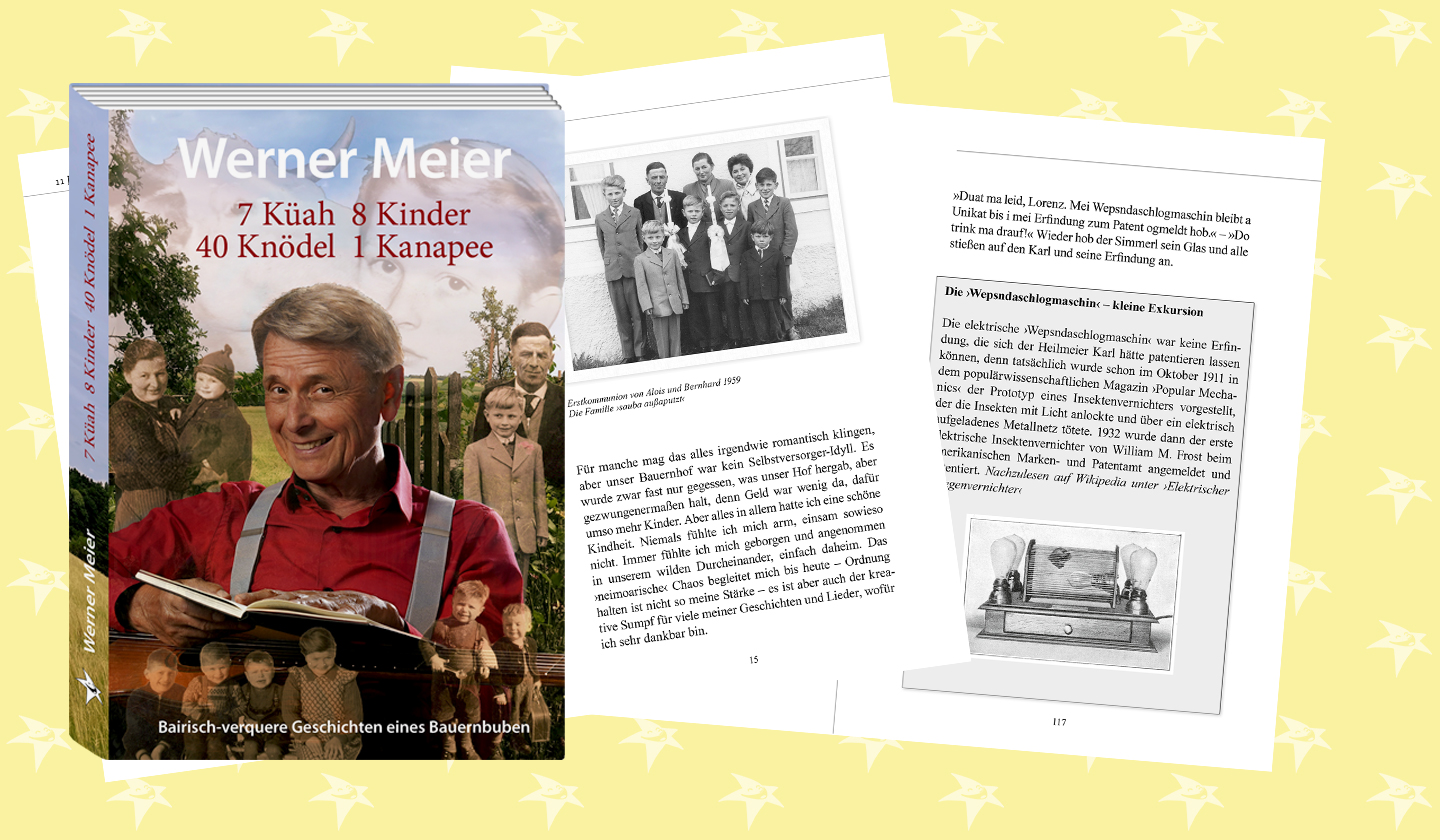 Erzählungen von Werner Meier aus seiner Kindheit auf einem bayerischen Bauernhof in Reichertsheim